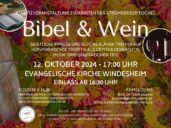 Benefizveranstaltung "Bibel & Wein" in Windesheim