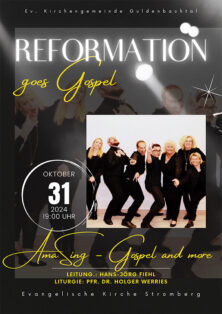 "Reformation goes Gospel" in Stromberg