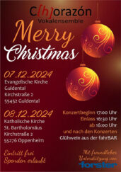 Konzert des Vokalensembles "C[h]orazón in Guldental