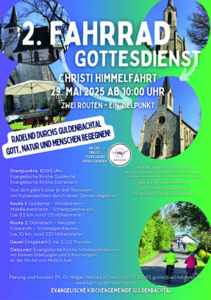 Fahrradgottesdienst in Schweppenhausen