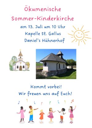 Ökumenische Sommer-Kinderkirche