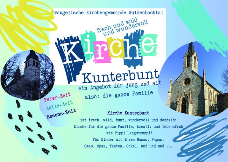 Kirche Kunterbunt 2024 flyeralarm